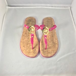 MICHAEL Michael Kors MK Charm Jelly Thong Sandal